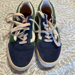 Vans Kids Sneakers in Blue and Green